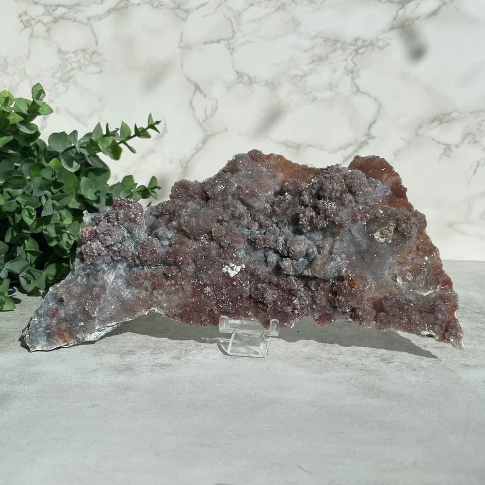 Beautiful Amethyst Flower Plate from Brazil